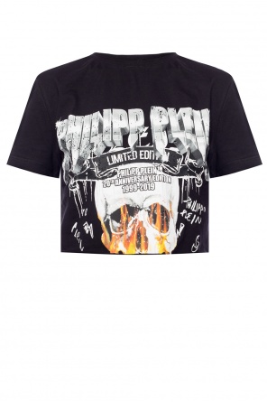 Krótki t-shirt z nadrukami, zdjęcie 1 Krótki t-shirt z nadrukami od Philipp Plein